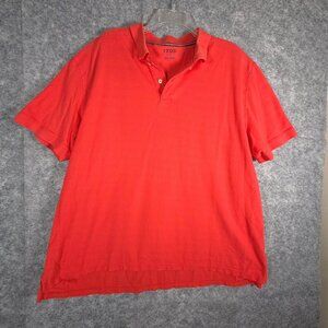 Izod Men's Polo Shirt Classic Pullover Orange Size XXXL